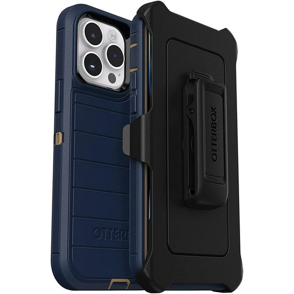 OtterBox Shockproof Back Cover Cell Phone Case for Apple iPhone 14 Pro Max, Blue