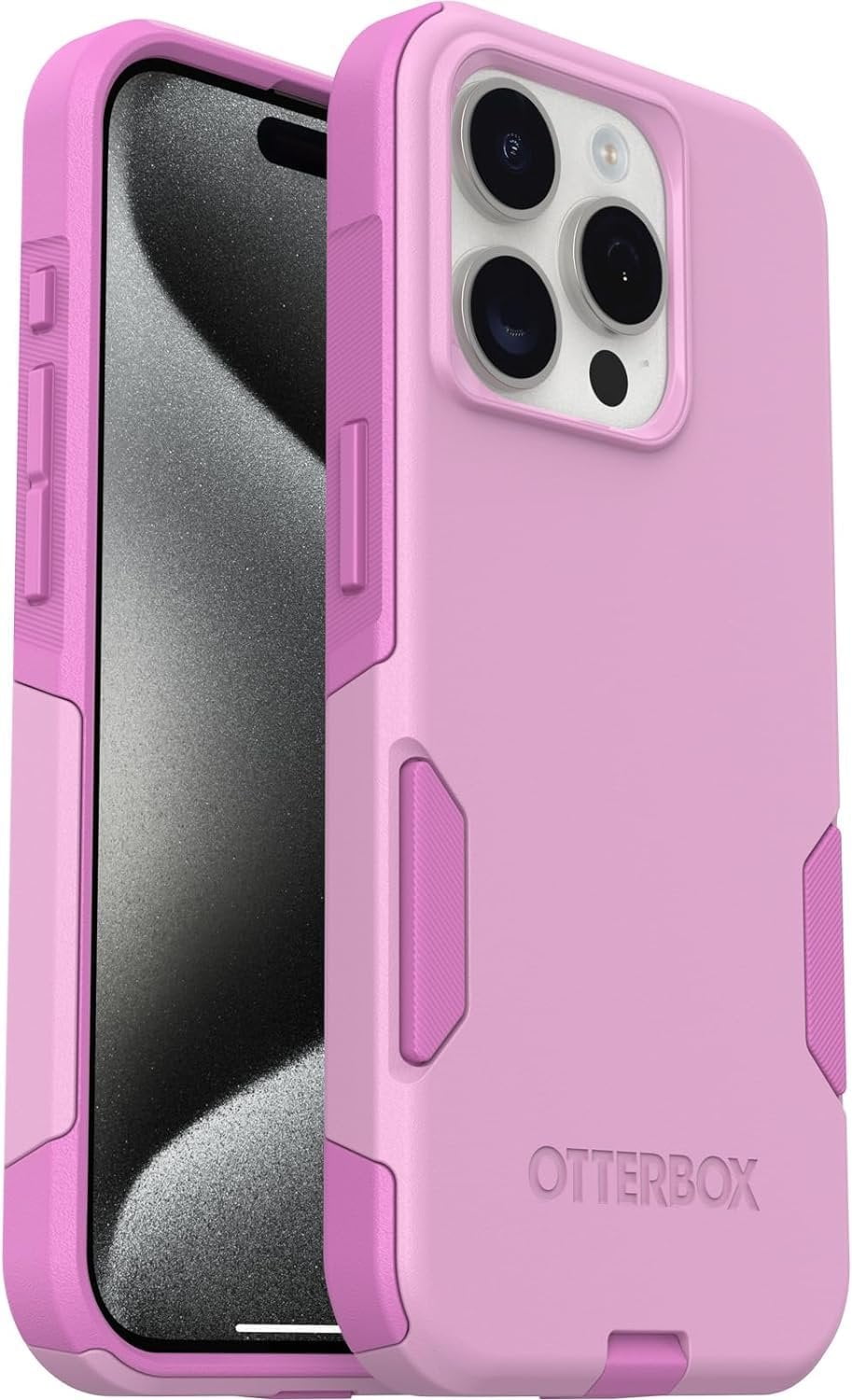 OtterBox Slim Cell Phone Cover for iPhone 15 Pro, Run Wildflower