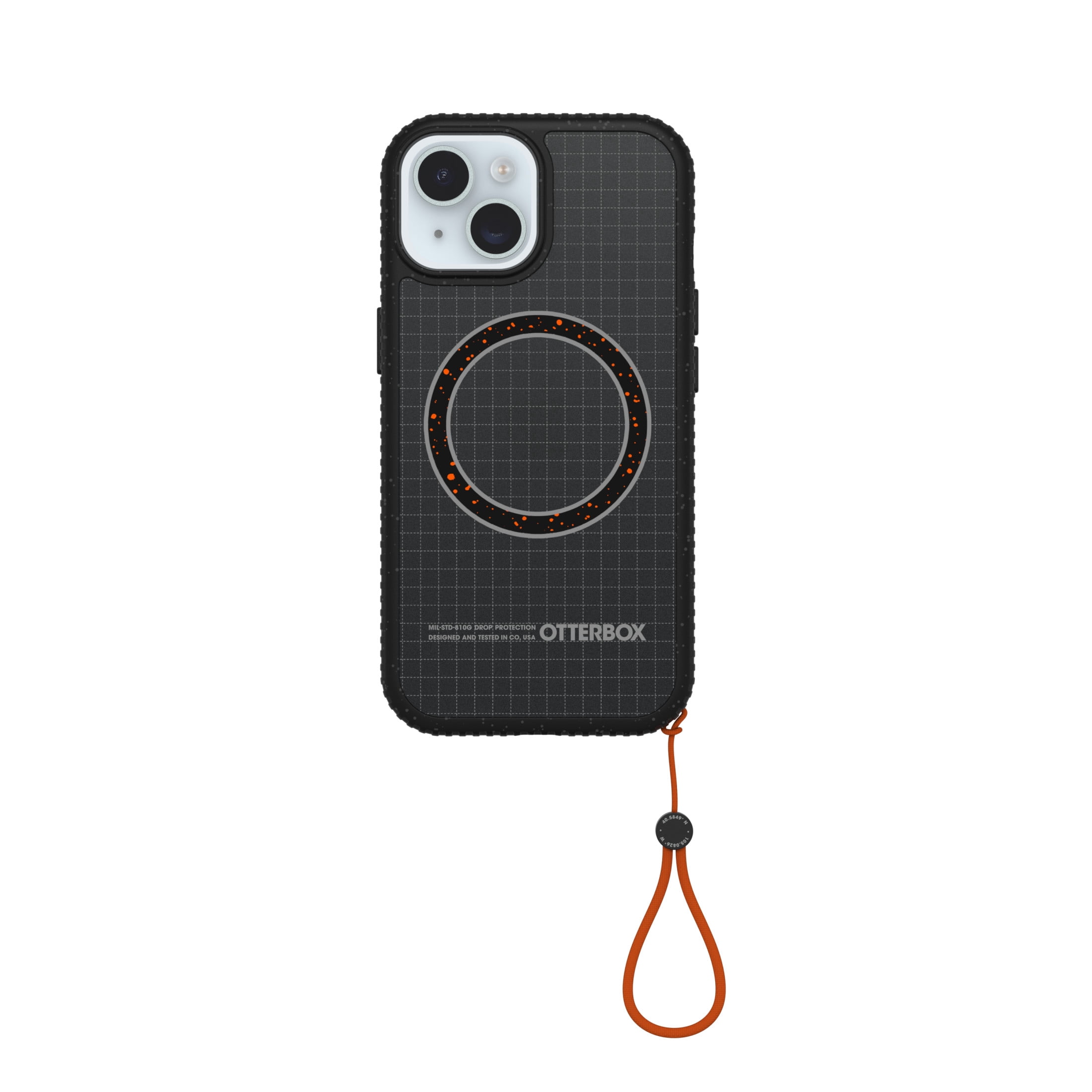OtterBox Sole Series Case with MagSafe for Apple iPhone 15, iPhone 13, iPhone 14, iPhone 16e, iPhone 17e - Black