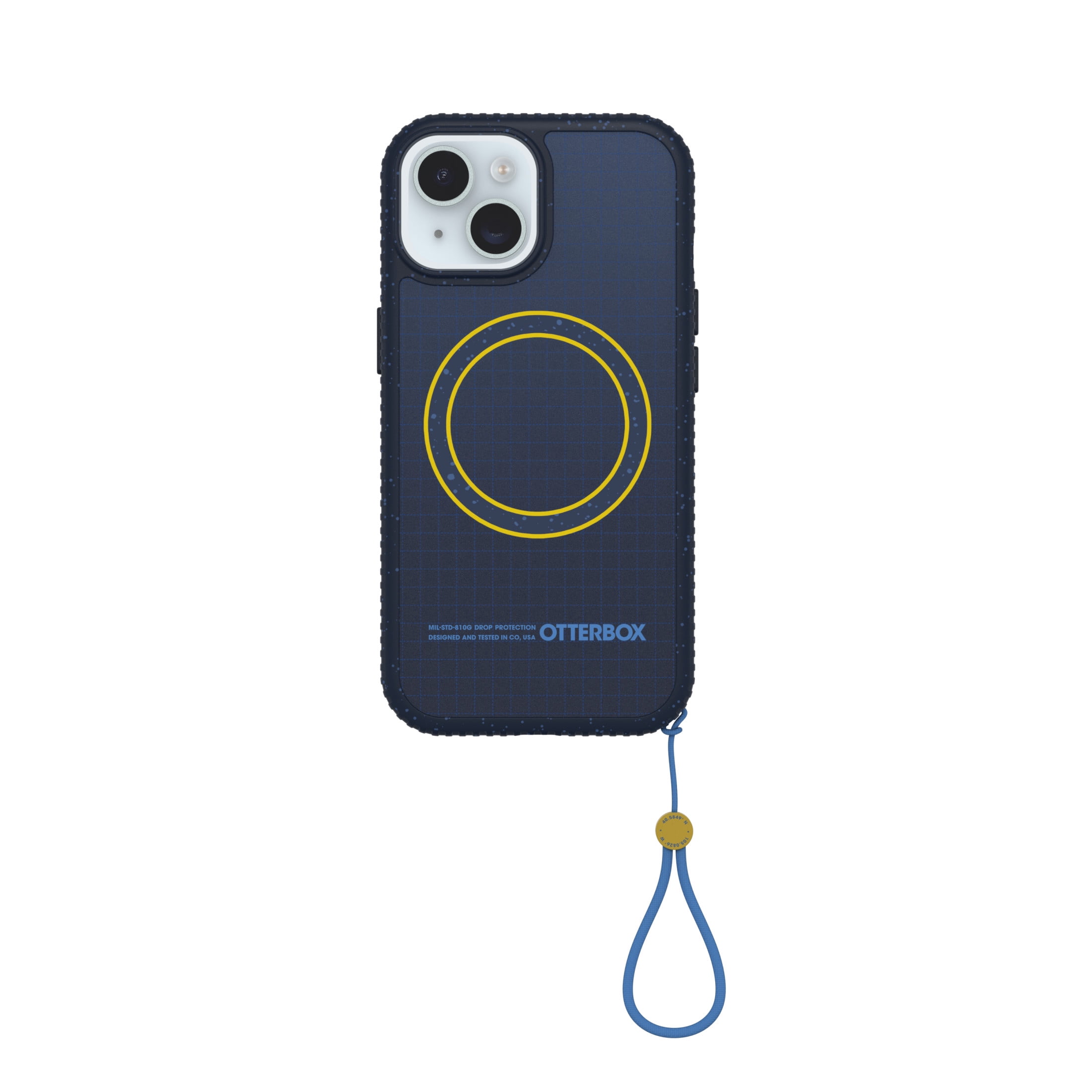 OtterBox Sole Series Case with MagSafe for Apple iPhone 15, iPhone 13, iPhone 14, iPhone 16e, iPhone 17e - Blue