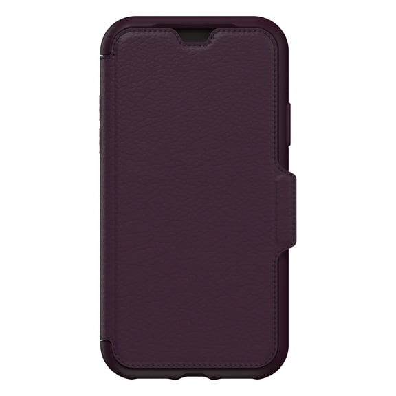 OtterBox Strada Carrying Case (Portfolio) iPhone X, iPhone Xs, Card - Royal Blush - Drop Resistant - Polycarbonate Shell, Metal Latch, Genuine Leather