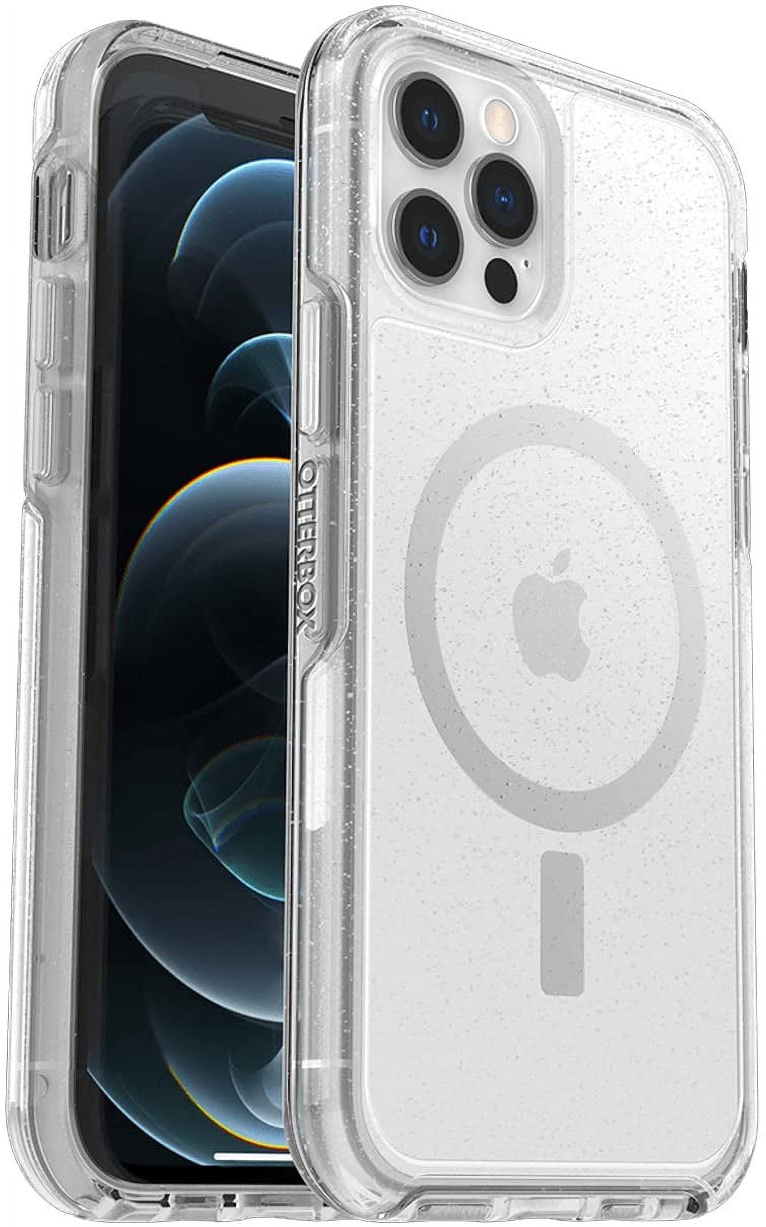 OtterBox Symmetry Case with MagSafe for iPhone 12 u0026 iPhone 12 Pro, Stardust  Glitter - Walmart.com