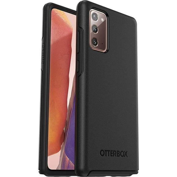 OtterBox Symmetry Clear Series Case for Samsung Galaxy Note 20 5G ONLY - NOT Ultra Non-Retail Packaging - Black