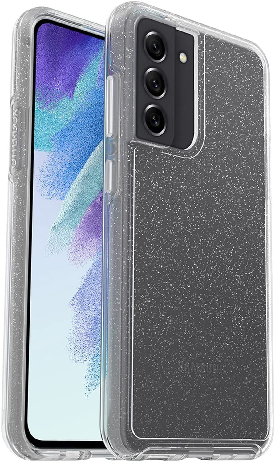 OtterBox Symmetry Clear Series Case for Samsung Galaxy S21 FE 5G Only - Non-Retail Packaging - Stardust Clear Glitter