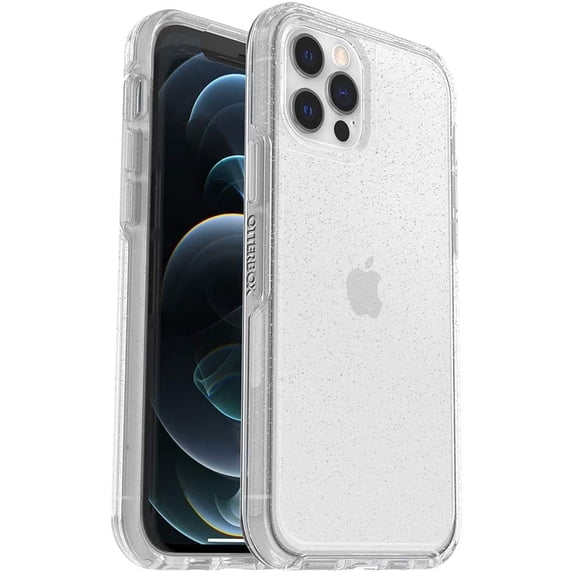 OtterBox Symmetry Clear Series Case for iPhone 12 & iPhone 12 Pro, Stardust