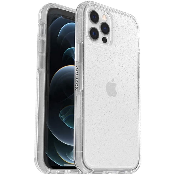 OtterBox Symmetry Clear Series Case for iPhone 12 & iPhone 12 Pro, Stardust