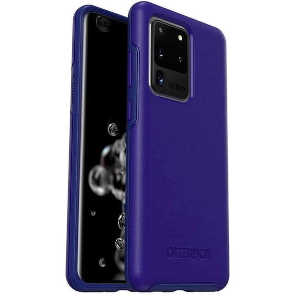 OtterBox Symmetry Series Case for Galaxy S20 Ultra/Galaxy S20 Ultra 5G (ONLY - Not Compatible with Any Other Galaxy S20 Models) - Non-Retail Packaging Sapphire Secret (Cobalt Blue)