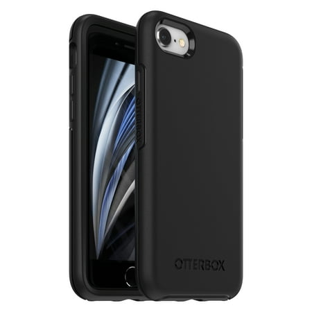 OtterBox Symmetry Series Case for Apple iPhone SE (3rd Gen-2022 and 2nd Gen-2020), iPhone 8, and iPhone 7 - Black