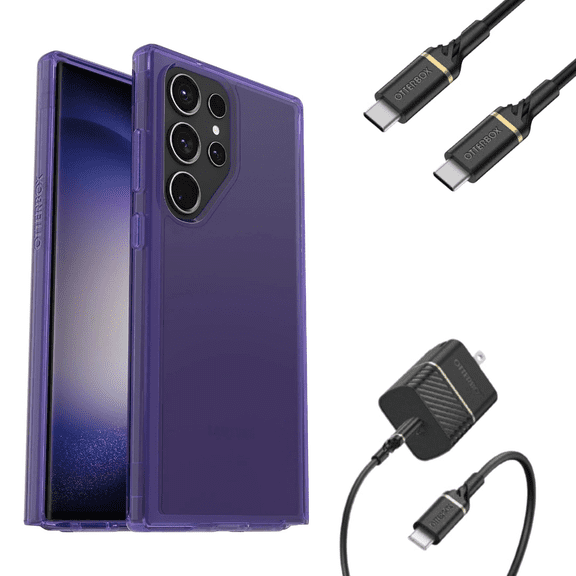 OtterBox Symmetry Series Case for Galaxy S23 Ultra (Only) - with C-C 20W Charger - Iris My Case