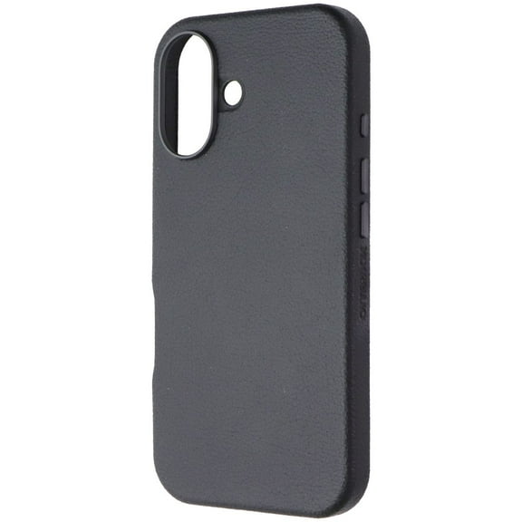 OtterBox Symmetry Series Case for MagSafe for iPhone 16 - Black Cactus Leather