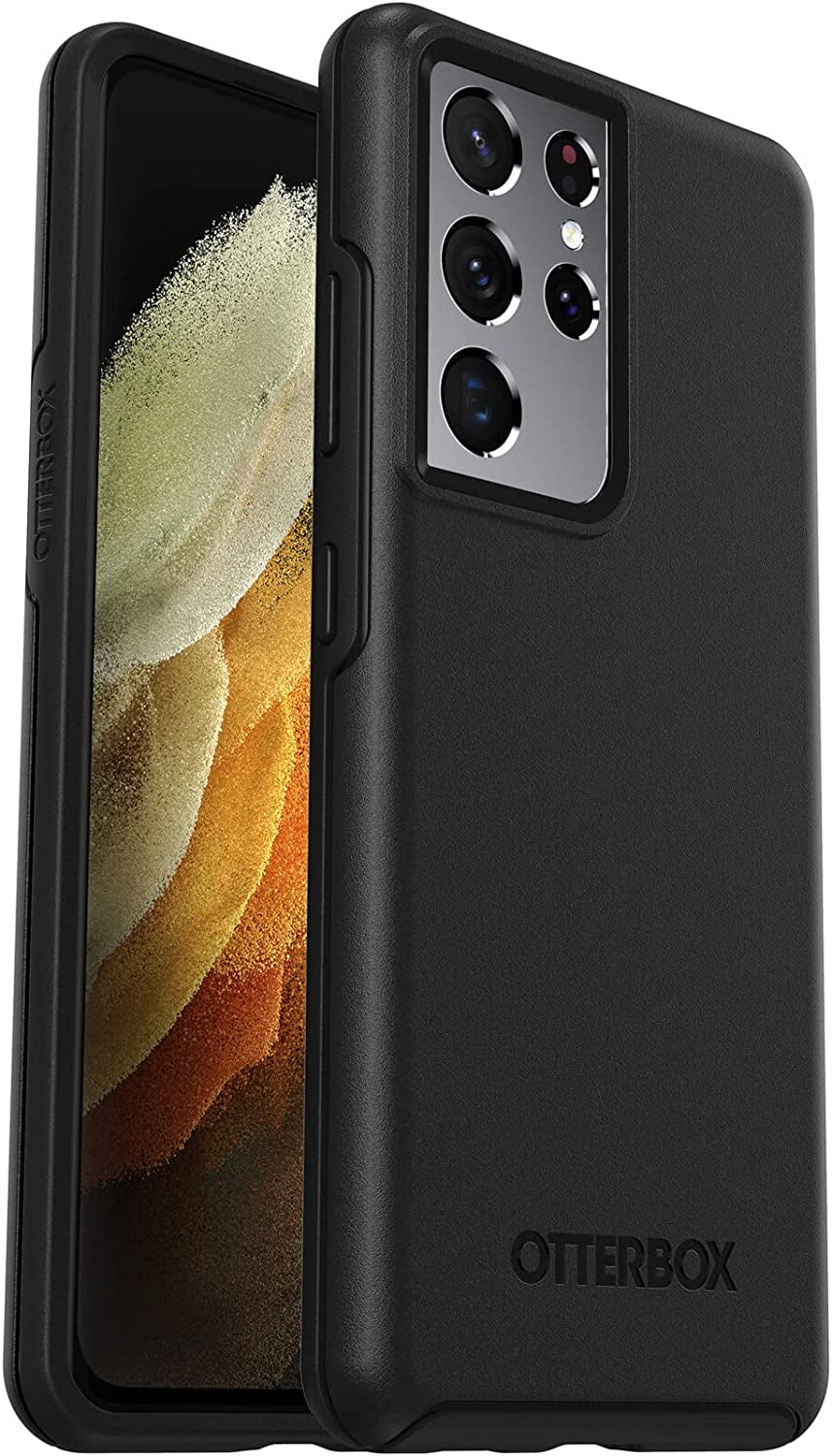 OtterBox Symmetry Series Case for Samsung Galaxy S21 Ultra 5G, Black