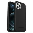 thumbnail image 1 of OtterBox Symmetry Series+ Black Case with MagSafe for iPhone 12 and iPhone 12 Pro 77-80138, 1 of 6