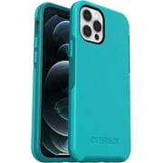 OtterBox Symmetry Series Case for iPhone 12 & iPhone 12 Pro Only - Non-Retail Packaging - Rock Candy Scuba Blue/Lake Blue