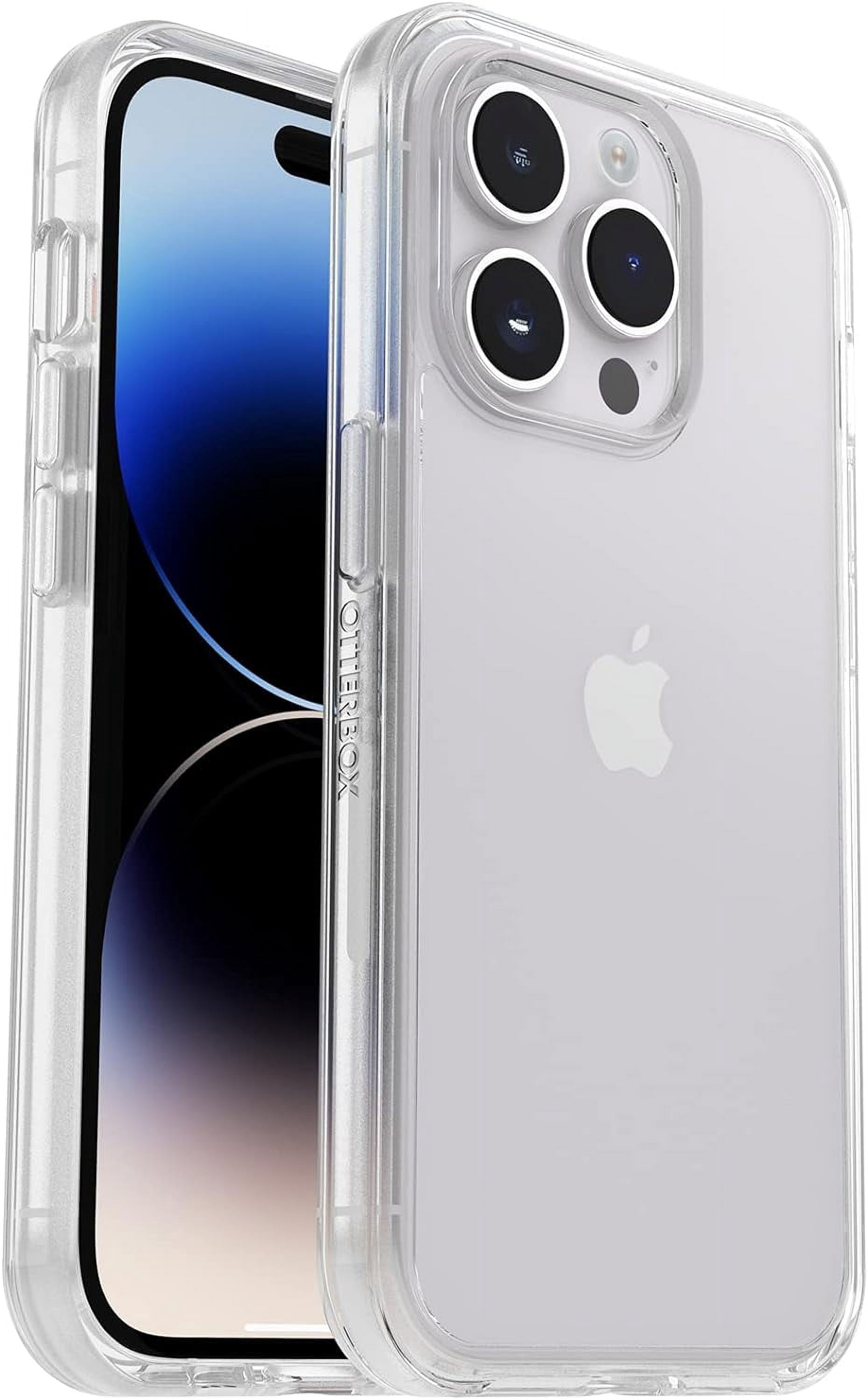 OtterBox Symmetry Series Case for iPhone 14 Pro, Clear