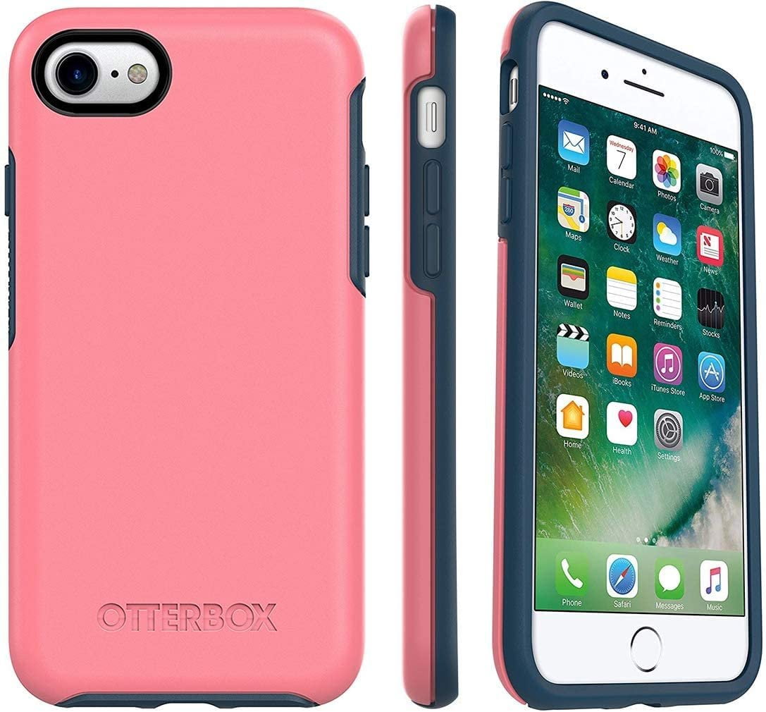 OtterBox Symmetry Series Case for iPhone SE 2020, iPhone 8, iPhone 7 NOT Plus Non-Retail Packaging - Saltwater Taffy