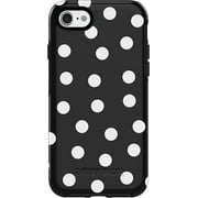 OtterBox Symmetry Series Case for iPhone SE 3rd and 2nd gen and iPhone 8/7 Only - Non-Retail Packaging - Date Night Black/White Polka Dot Graphic