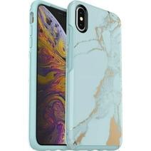 OtterBox Symmetry Series Case for iPhone XS Max, Teal Marble