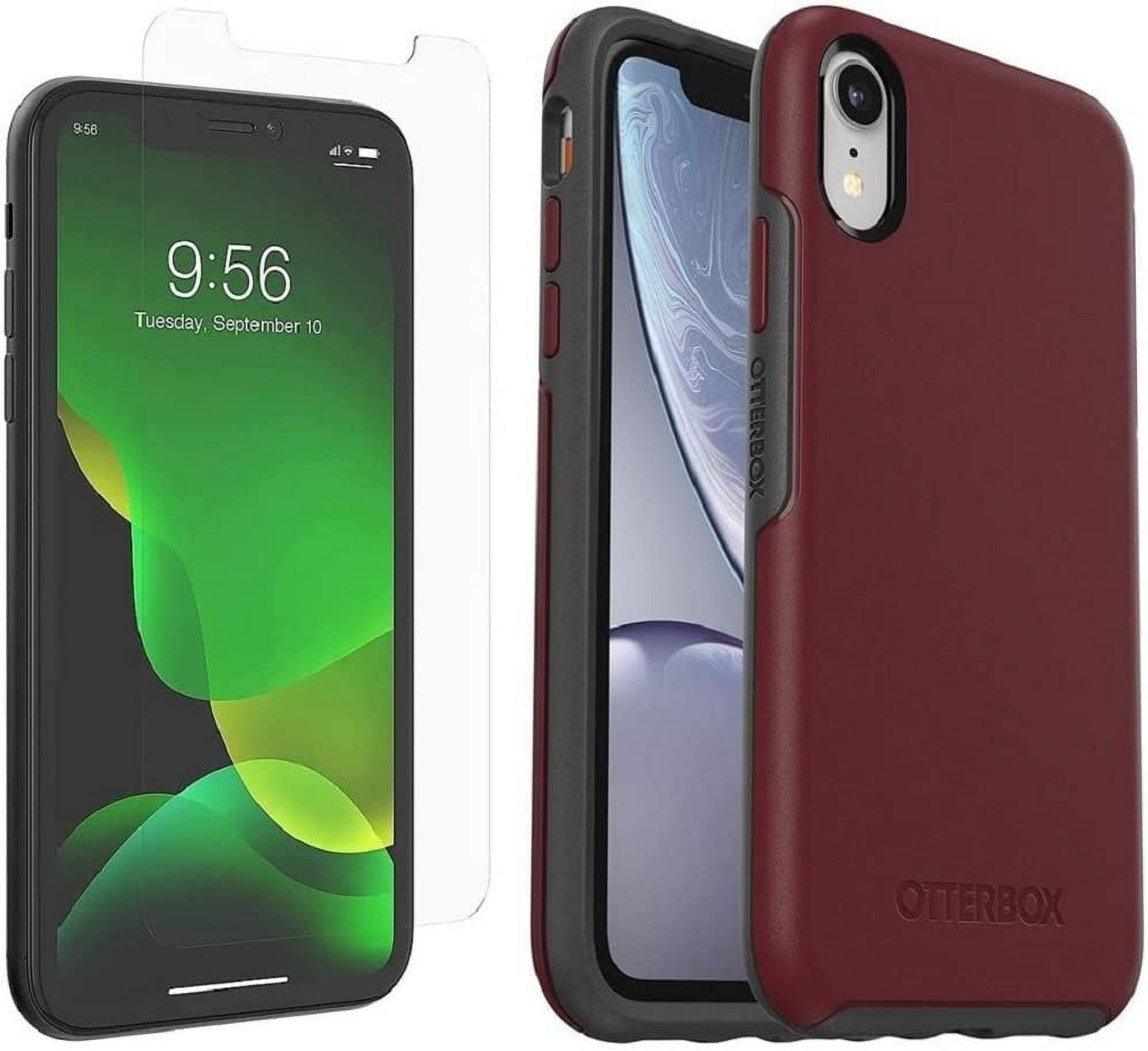 OtterBox Symmetry Series Case for iPhone XR Only - with Zagg OtterBox Symmetry Series Case for iPhone XR Only - with Zagg