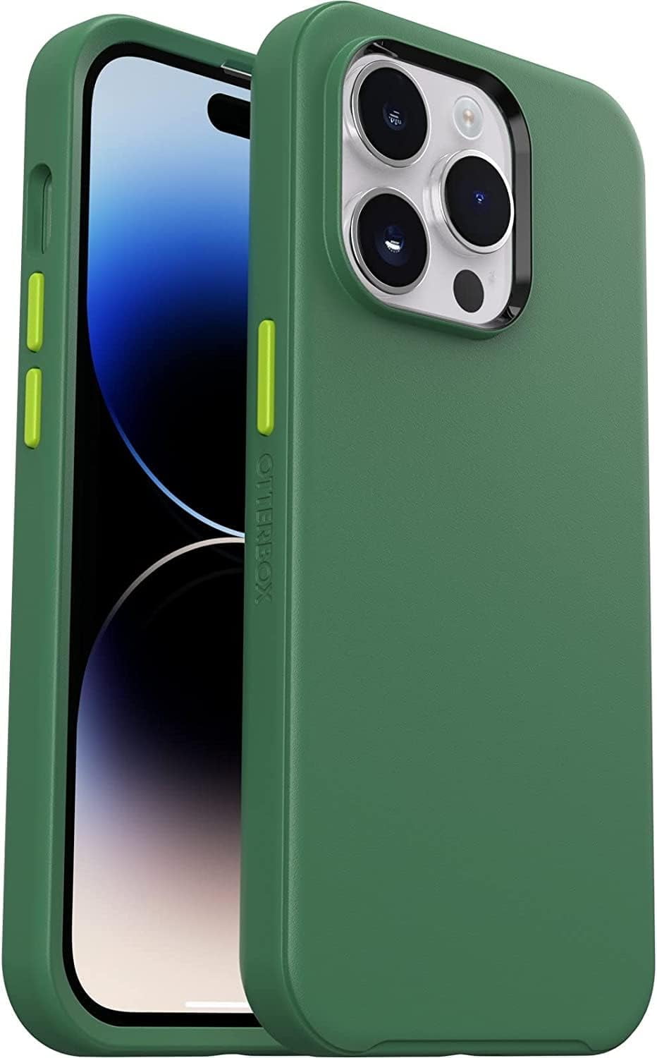 OtterBox Symmetry Series+ Case with MagSafe for iPhone 14 Pro, Fesh Forest