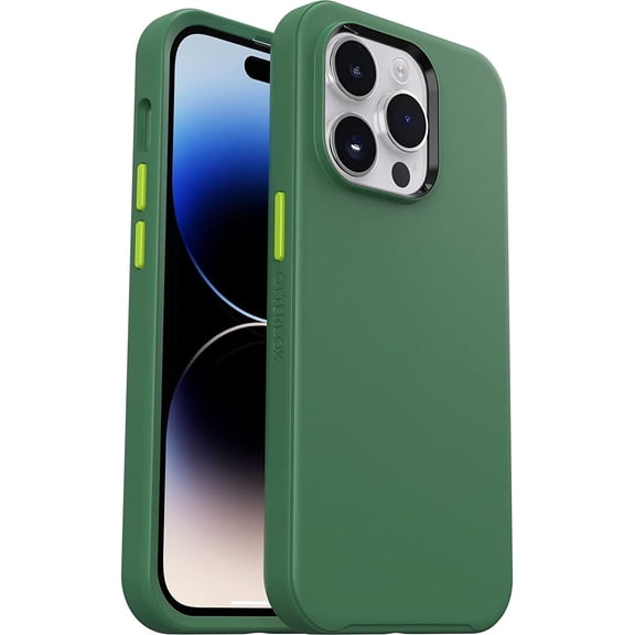 OtterBox Symmetry Series+ Case with MagSafe for iPhone 14 Pro, Fesh Forest
