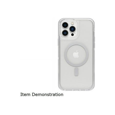 OtterBox - Symmetry Series+ for MagSafe Soft Shell for Apple iPhone 13 Pro Max and iPhone 12 Pro Max - Clear