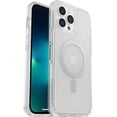 thumbnail image 1 of OtterBox Symmetry Series+ Clear Antimicrobial Case with MagSafe for iPhone 12/13 Pro Max (Only) - Non-Retail Packaging - Stardust, 1 of 3