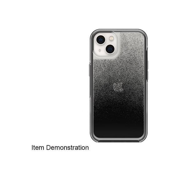OtterBox Symmetry Series Clear Antimicrobial Ombre Spray (Clear / Black) iPhone 13 Case 77-85305