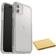 OtterBox Symmetry Series Clear Case for iPhone 11 & iPhone XR Only - with Cleaning Cloth - Non-Retail Packaging - Clear