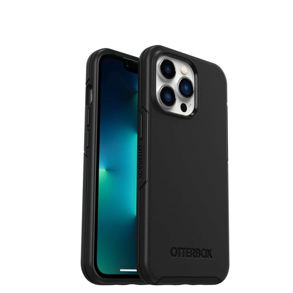 OtterBox Symmetry Series Hard Shell Cell Phone Case for iPhone 13 Pro Max & iPhone 12 Pro Max, Black