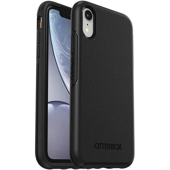 OtterBox Symmetry Series Slim Case for iPhone XR NOT iPhone X, XS or XS Max - Non Retail Packaging - Black