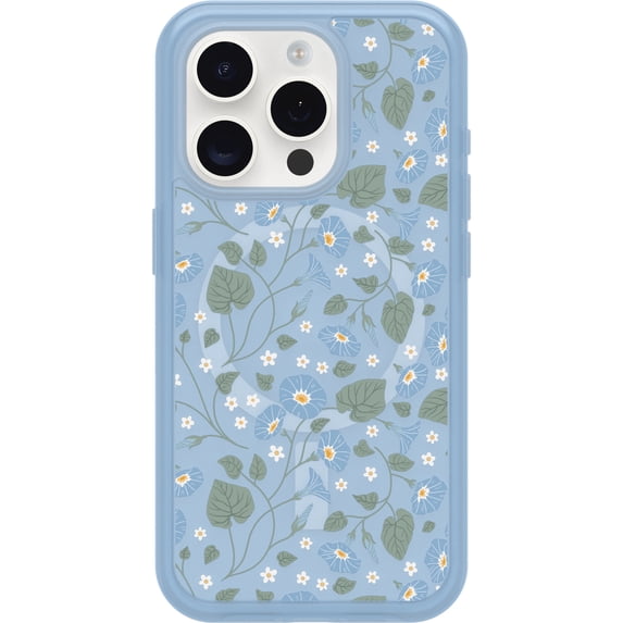 OtterBox Symmetry Series for MagSafe Case for iPhone 15 Pro - Dawn Floral