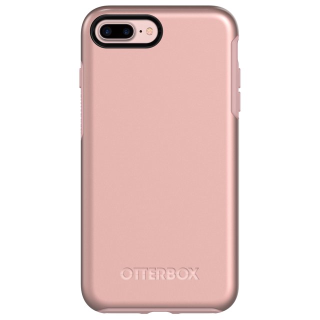 OtterBox Symmetry Series for iPhone 8 Plus & iPhone 7 Plus, Rose Gold Metallic