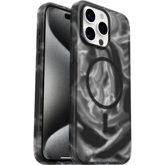 OtterBox - Ultra-Slim iPhone 15 Pro Case - Made for Apple MagSafe, Artistic Protective Phone Case with Soft-Touch Material for Comfort (Boba Sorbet)