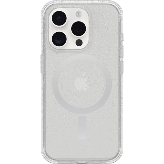 Coque Otterbox Vue+ Magsafe Pour IPhone 15 Pro - Couleur Stardust (transparent Pailleté), Neuve