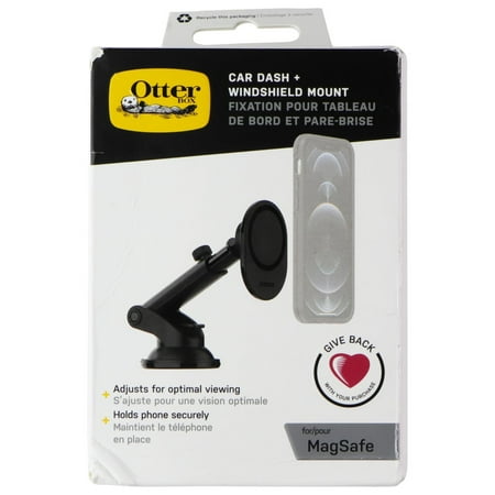 OtterBox - Car Dash & Windshield Mount for MagSafe - Black