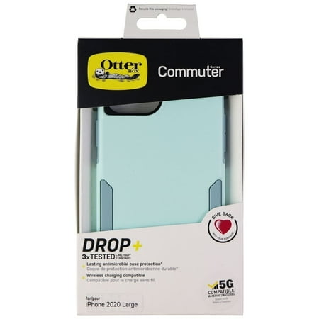 OtterBox - Commuter Antimicrobial Case for Apple iPhone 12 Pro Max