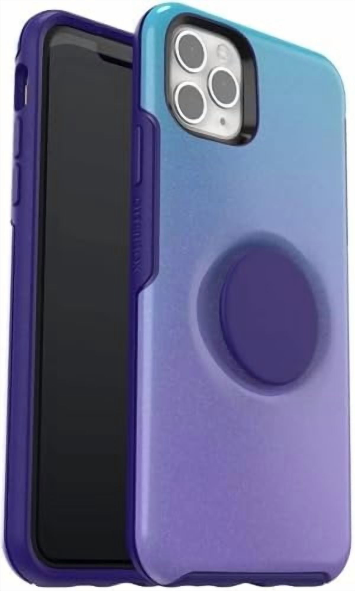 Custodia OtterBox + PopGrip Symmetry Series Per IPhone 12 Mini – Making Waves, Protezione Antiurto Con PopGrip Integrato, Ricarica Wireless Compatibile