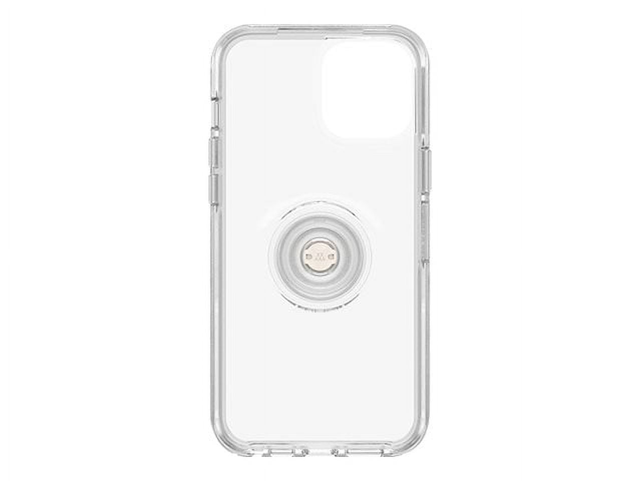 OtterBox Clear Case, iPhone 12 Pro Max, PopSockets PopGrip, Symmetry