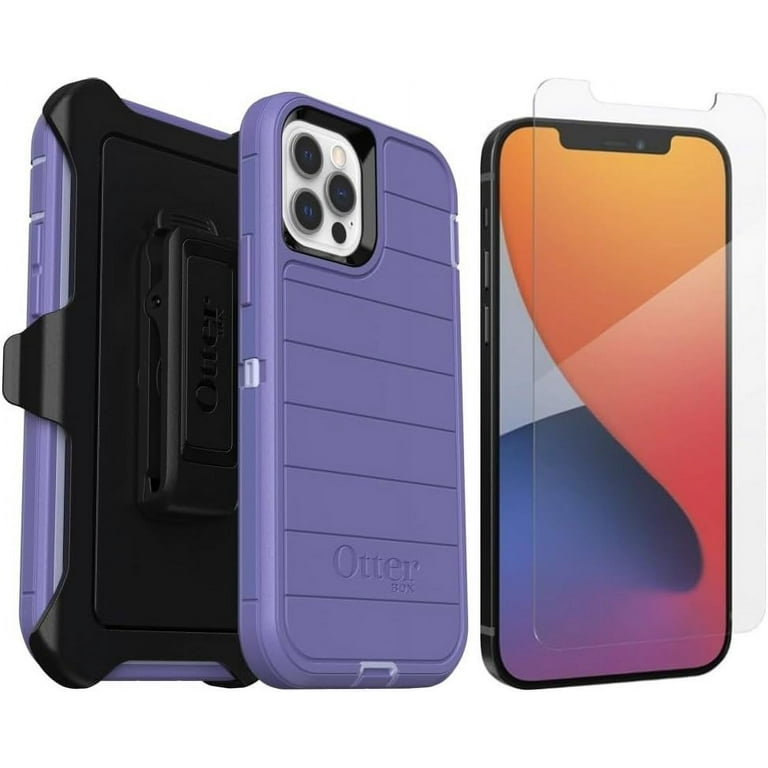 Purple Iphone 12 Phone Case With Screen Protector SUPCASE IPhone