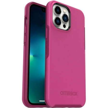 OtterBox - Symmetry Antimicrobial Case for Apple iPhone 13 Pro Max / 12 Pro Max - Renaissance Pink