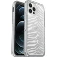 thumbnail image 1 of OtterBox iPhone 13 Pro Only - Symmetry Clear Series Case - Zebra Silver - Ultra-Sleek - Wireless Charging Compatible - Raised Edges Protect Camera & Screen - Non-Retail Packaging, 1 of 5