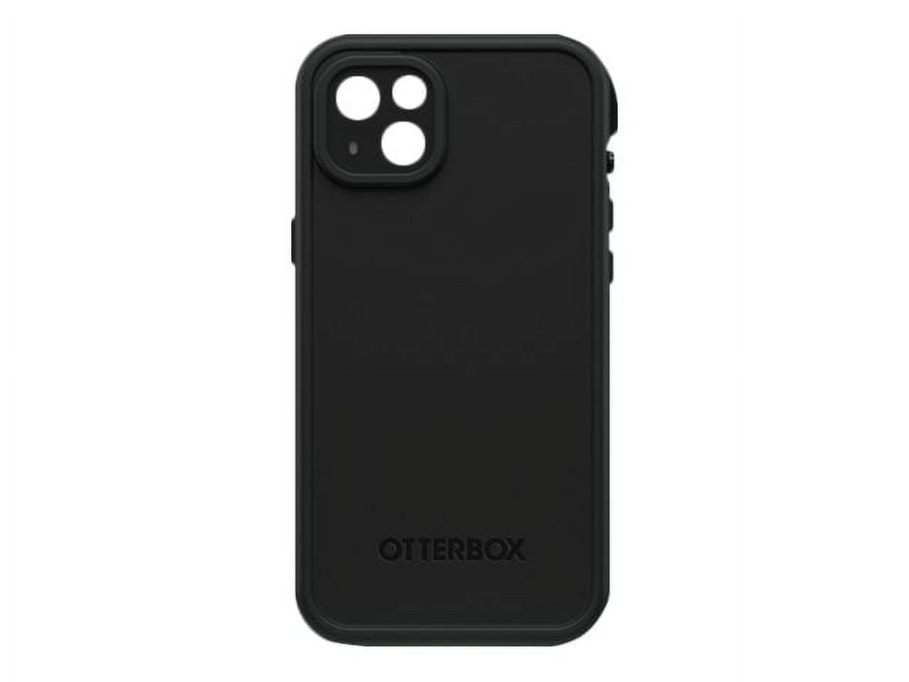 OtterBox FRE - Protective case for cell phone - for MagSafe - MagSafe compatibility - 50% recycled plastic, 25% ocean-based recycled plastic - black - for Apple iPhone 14 Plus