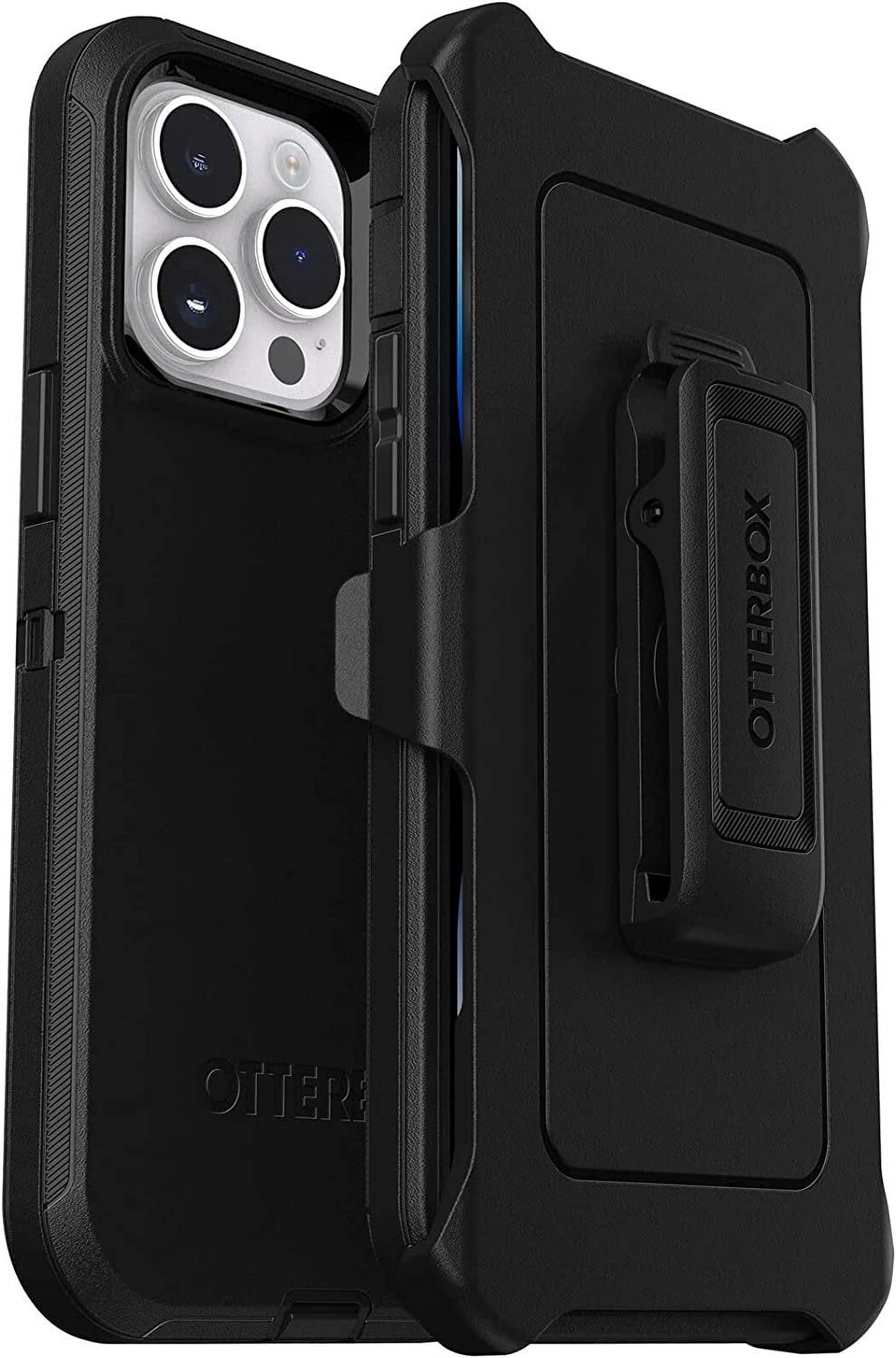 OtterBox iPhone 14 Pro Max Only Defender Series Case - Realtree Edge Black/Realtree Edge Graphic - Rugged & Durable - with Port Protection - Includes Holster Clip Kickstand - Non-Retail Packaging