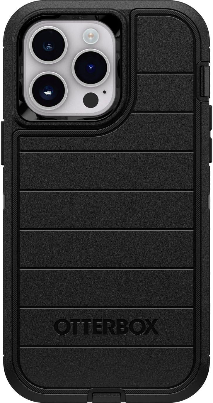 OtterBox iPhone 14 Pro Max (Only) - Defender Series Pro Screenless Edition Case - Black - Case Only - Non-Retail Packaging
