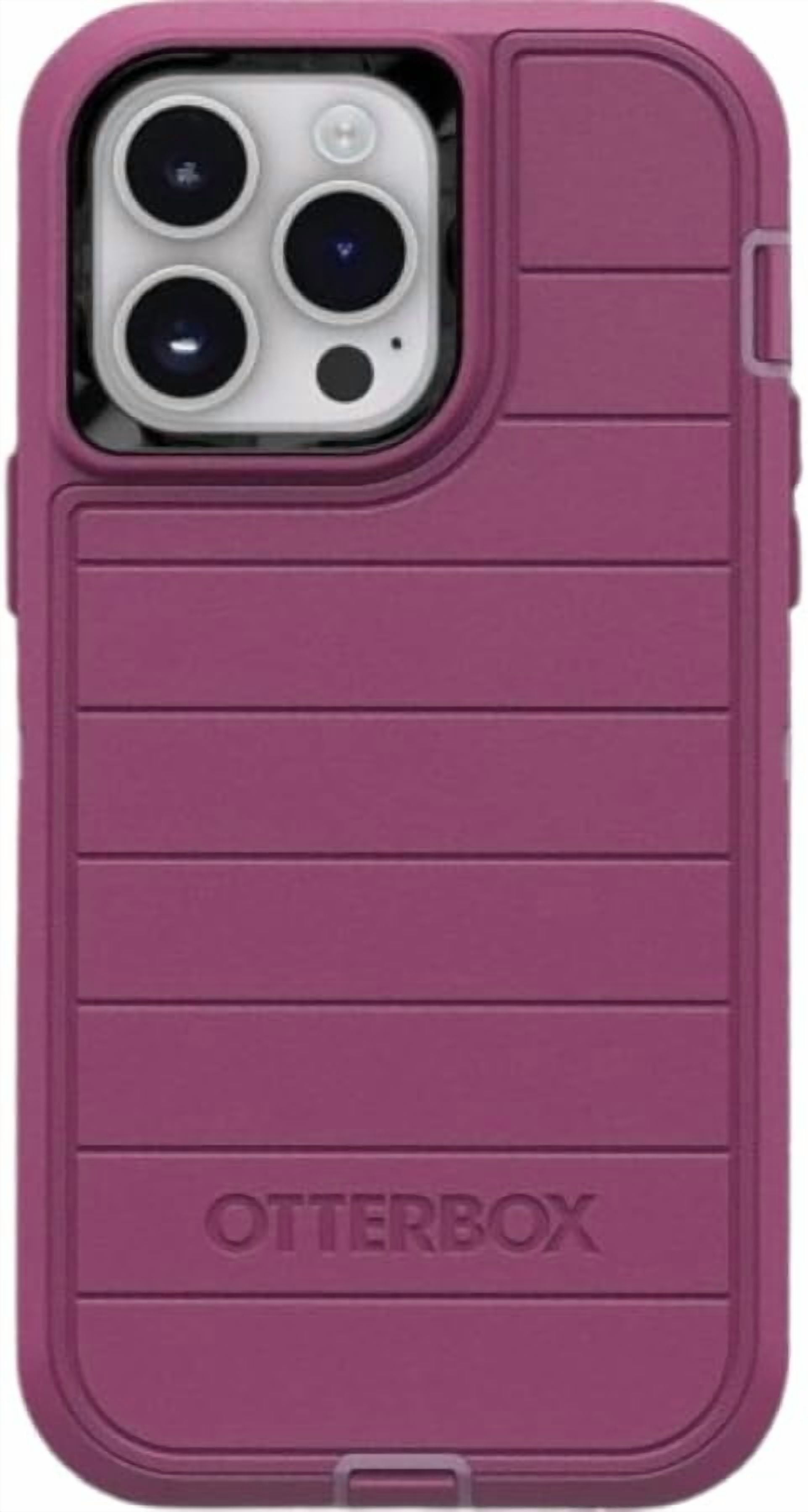 OtterBox iPhone 14 Pro Max (Only) - Defender Series Pro Screenless Edition Case - Morning Sky (Pink) - Case Only - Non-Retail Packaging