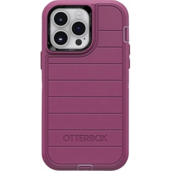 OtterBox iPhone 14 Pro Max (Only) - Defender Series Pro Screenless Edition Case - Morning Sky (Pink) - Case Only - Non-Retail Packaging