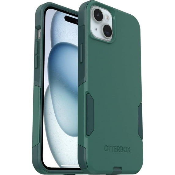 OtterBox Impact Resistant Slim Cell Phone Case for Apple iPhone 15 Plus, Green