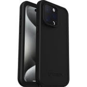 OtterBox iPhone 15 Pro Max Only FR  Series Waterproof Case with MagSafe Designed by LifeProof - Black - Waterproof, 60% Recycled Plastic - Sleek and Stylish