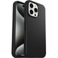 thumbnail image 1 of OtterBox iPhone 15 Pro Max Only - Symmetry Series Case - Black - Ultra-Sleek - Wireless Charging Compatible - Raised Edges Protect Camera & Screen - Non-Retail Packaging, 1 of 5