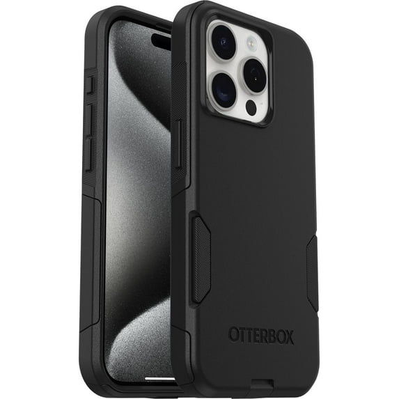 OtterBox iPhone 15 Pro Only - Commuter Series Case - Get Your Greens - Slim & Tough - Pocket-Friendly - with Port Protection - Non-Retail Packaging